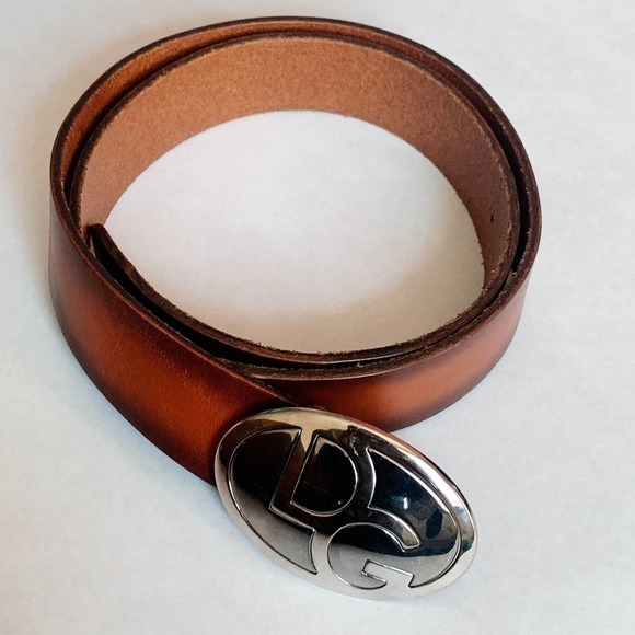 Dolce&Gabbana Accessories - D & G Leather Belt - Size 85